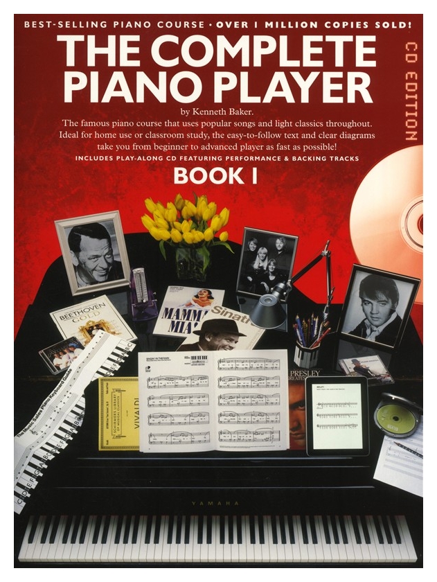 Hermana juego raya The Complete Piano Player Book 1 + CD. Varios / Baker, Kenneth. WISE  PUBLICATIONS. Didáctica