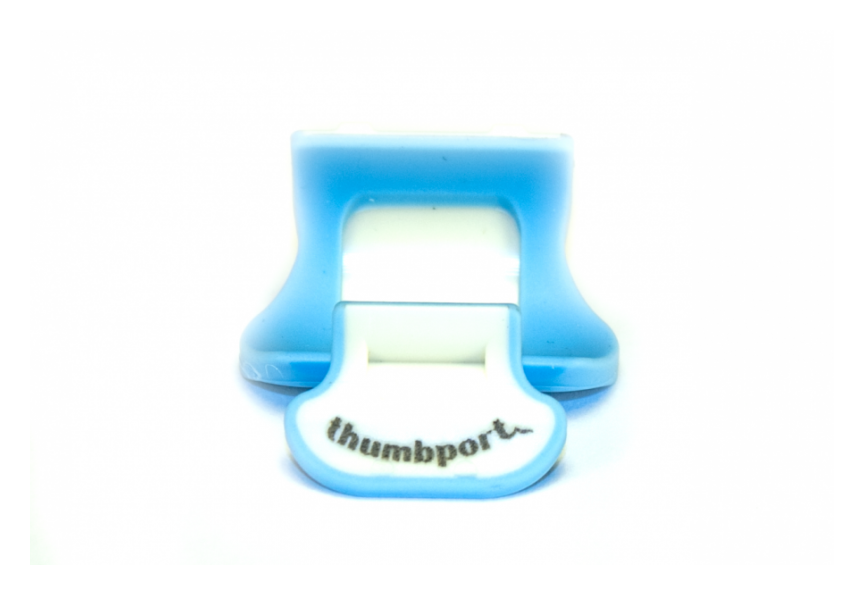 Apoyapulgar THUMBPORT Azul 2
