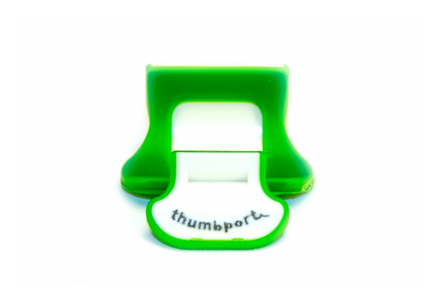 Apoyapulgar THUMBPORT Verde 2